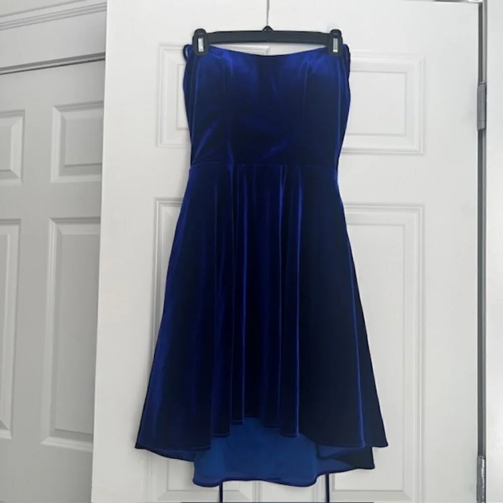 JOVANI Dress Cocktail Blue